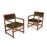 Edward Wormley (American 1907-1995) for Dunbar Pair of Armchairs, designed 1957