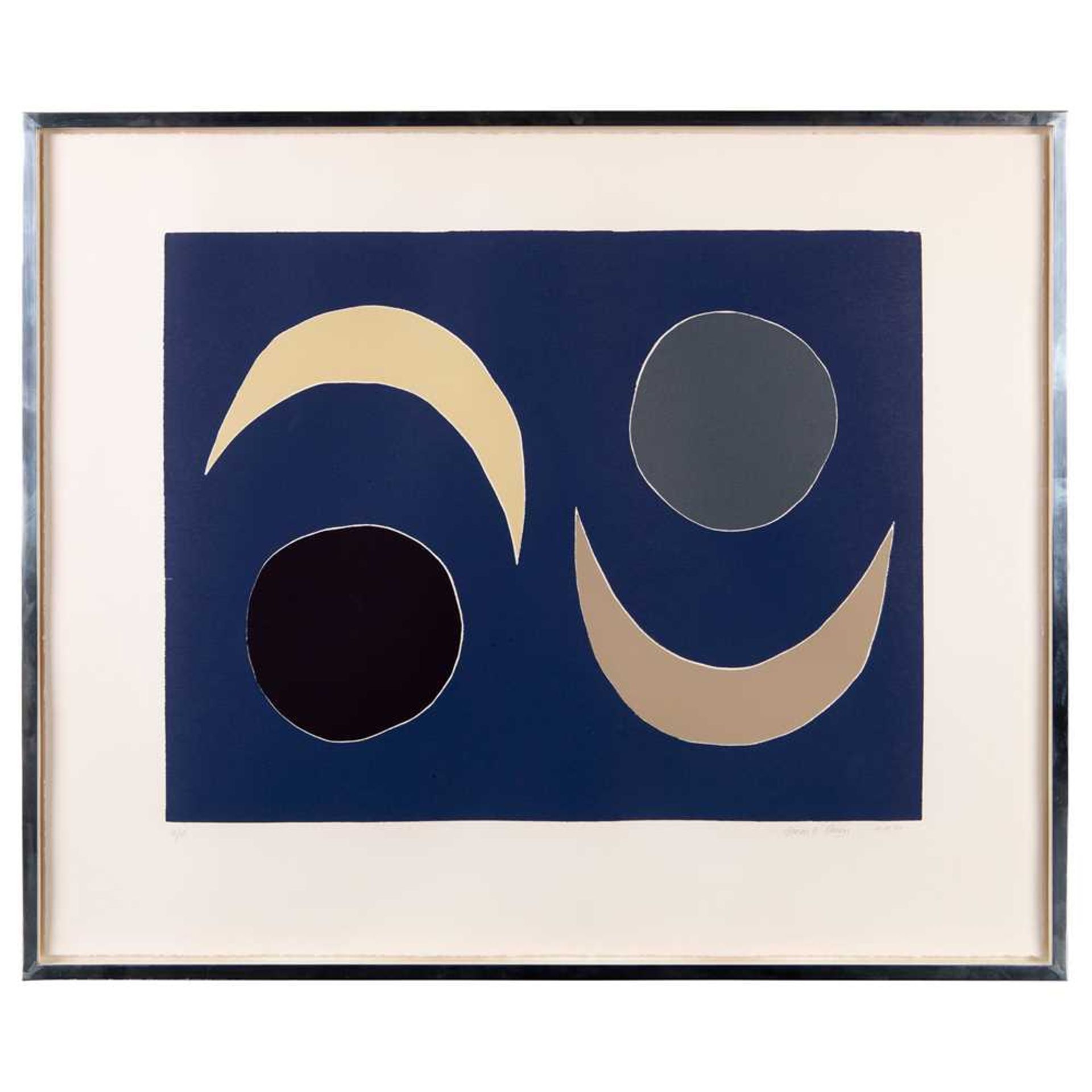 Breon O'Casey (British 1928-2011) Blue Moons, 2003 - Image 2 of 3