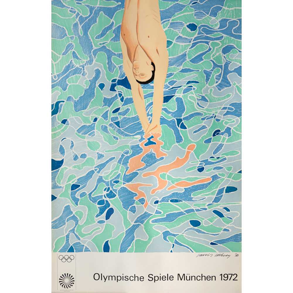 David Hockney O.M., C.H., R.A. (British 1937-) Olympische Spiele München 1972