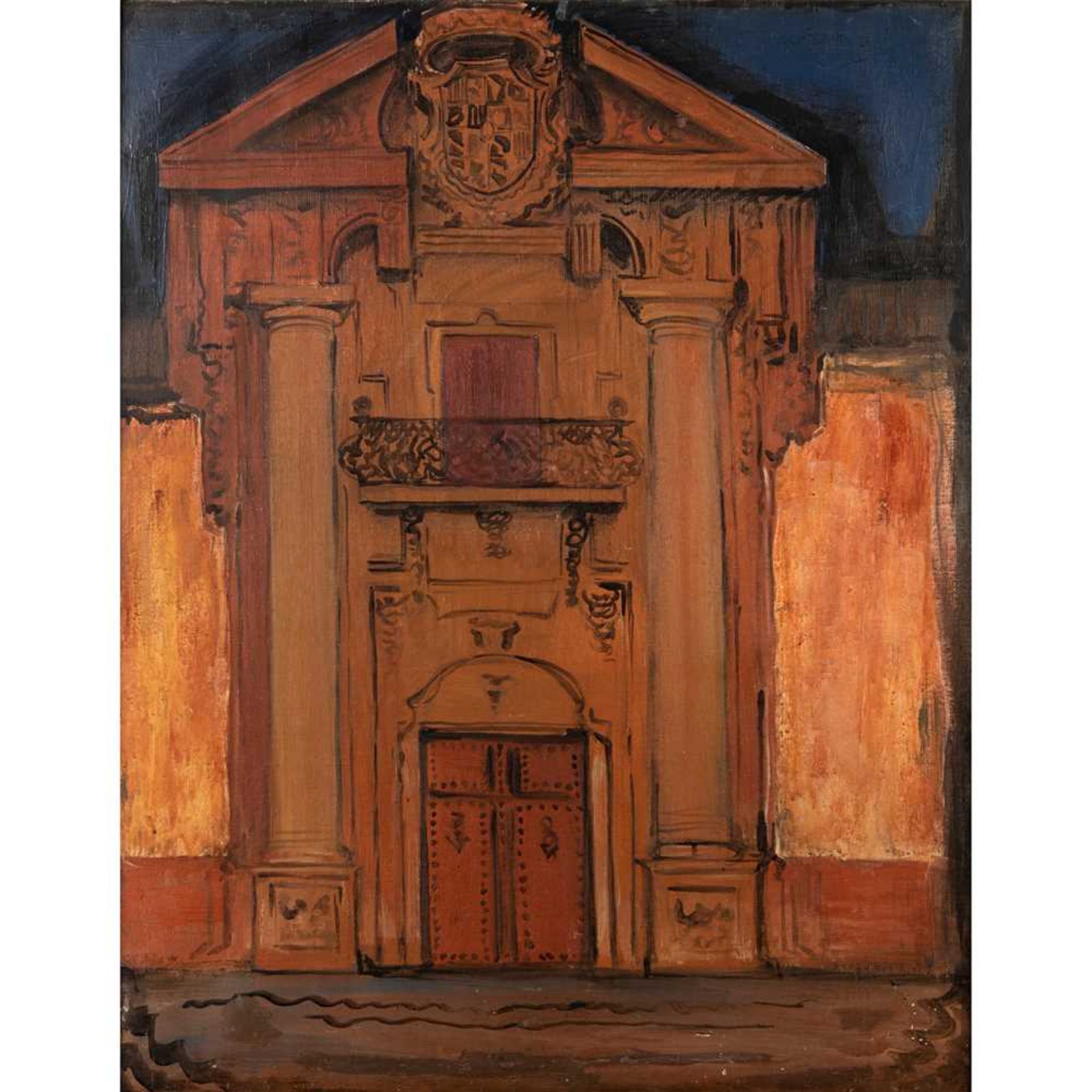 Ismael Gonzales de la Serna (Spanish 1898-1968) The Doorway, Venice, 1924