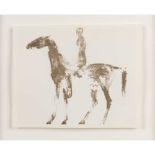 Dame Elisabeth Frink (British 1930-1993) Horse and Rider, 1970