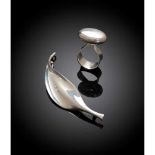 Vivianna Torun Bülow-Hübe (Swedish 1927-2004) for Georg Jensen Brooch and Ring