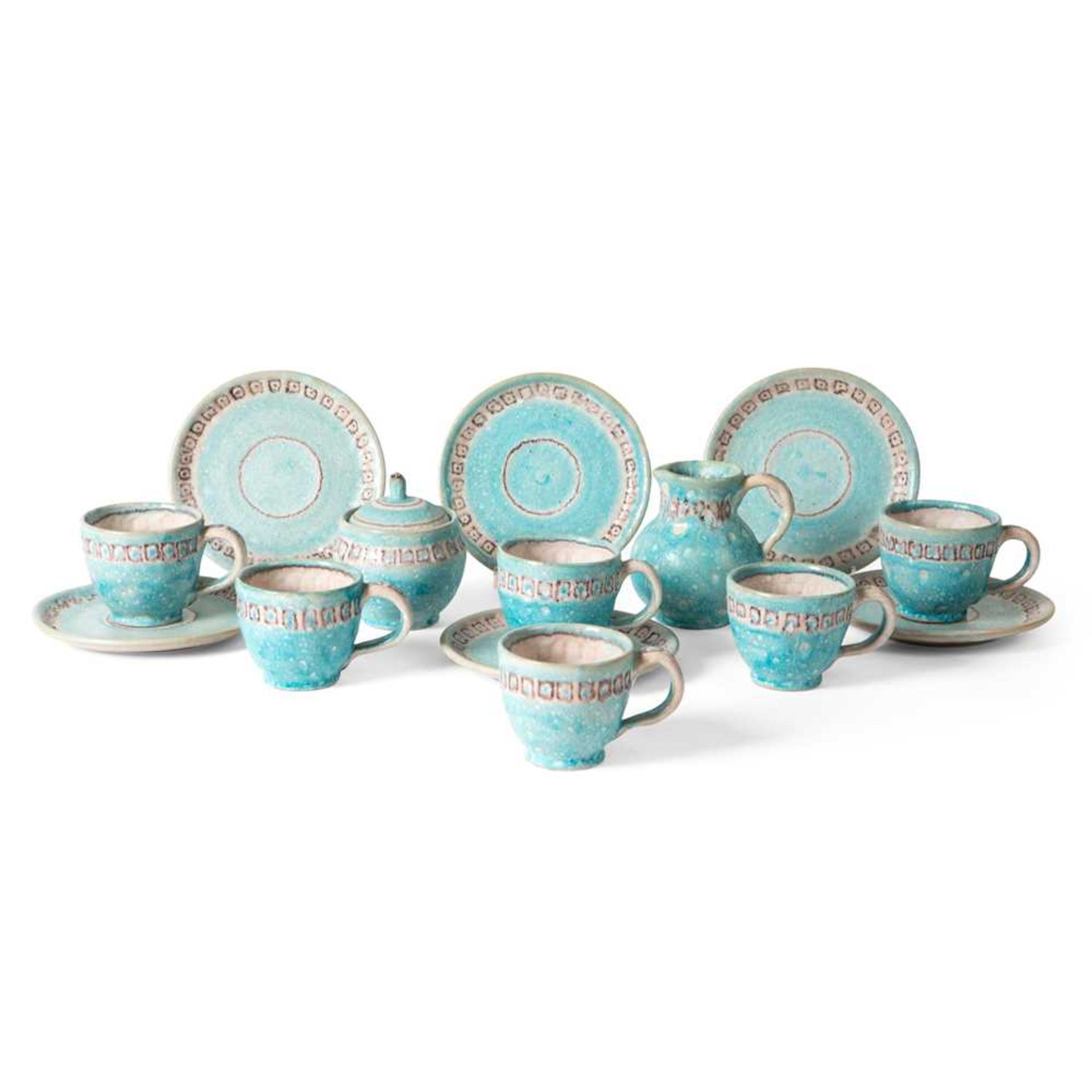 Guido Gambone (Italian 1909-1969) Tea / Coffee Set, 1950s