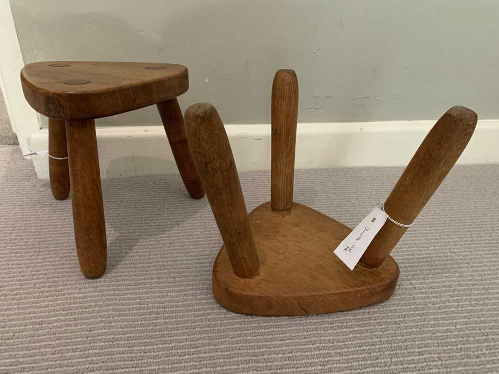 Robin Nance (British 1907-1990) of St Ives Pair of Stools - Image 3 of 10