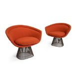 Warren Platner (American 1919-2006) for Knoll International Pair of Armchairs