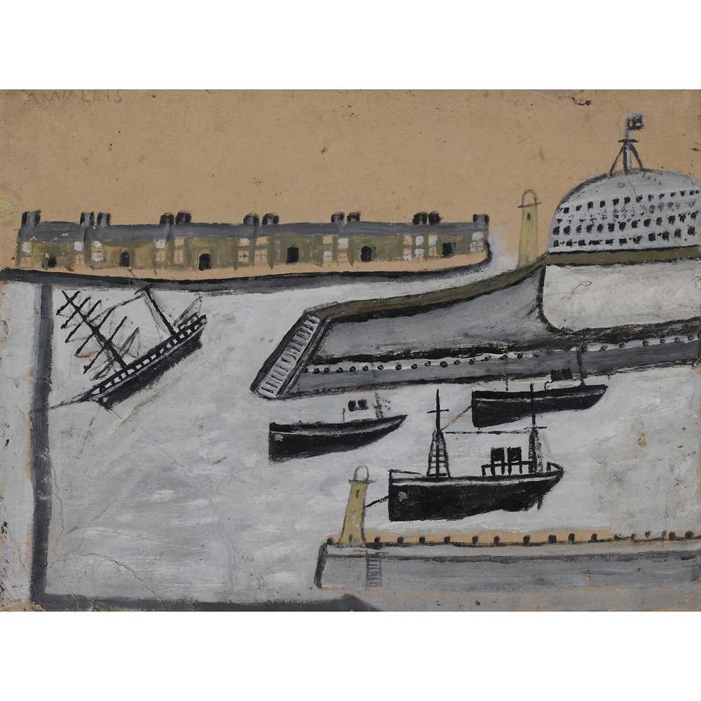 ALFRED WALLIS (BRITISH 1855-1942) PLYMOUTH