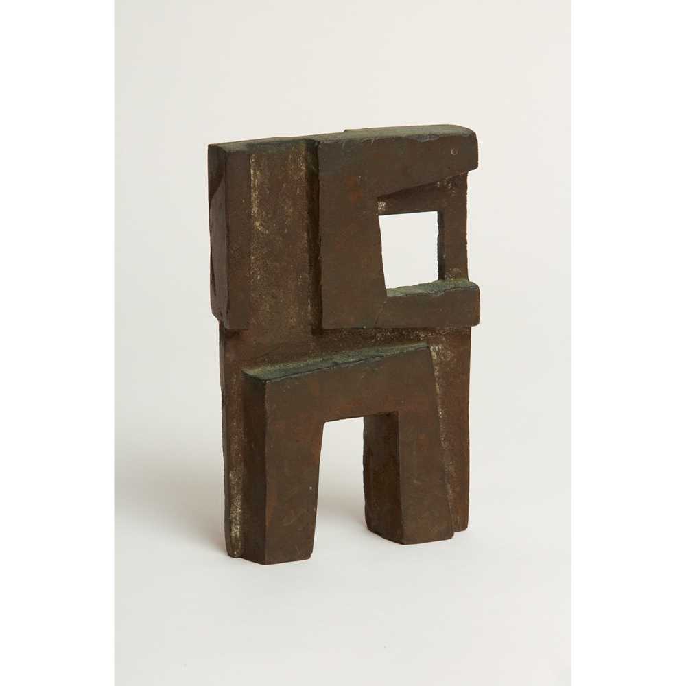 ROBERT ADAMS (BRITISH 1917-1984) RECTANGULAR BRONZE FORM NO.2., 1953 - Image 2 of 3