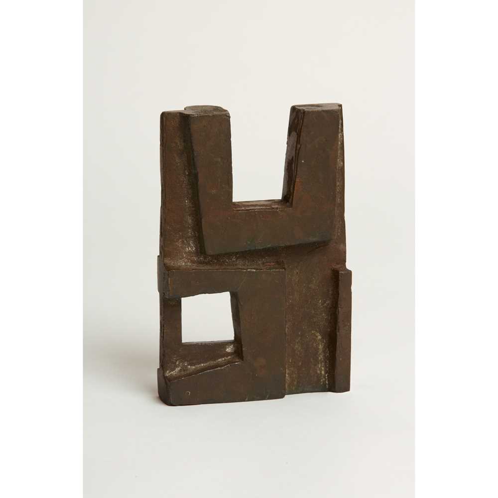 ROBERT ADAMS (BRITISH 1917-1984) RECTANGULAR BRONZE FORM NO.2., 1953 - Image 3 of 3