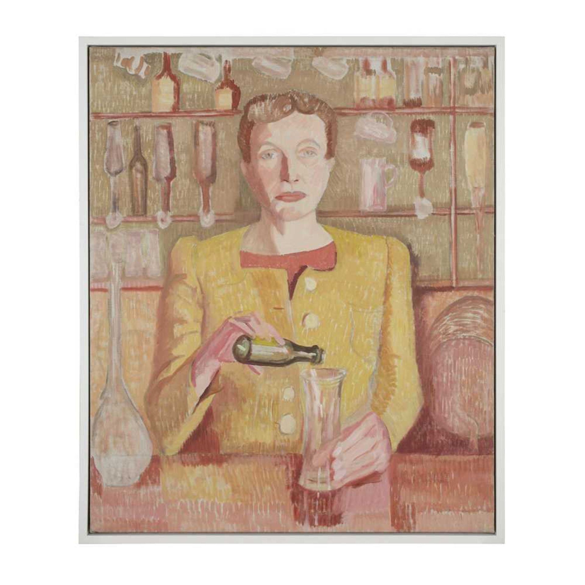 WILHELMINA BARNS-GRAHAM C.B.E. (BRITISH 1912-2004) PORTRAIT OF MRS. ROGERS - SLOOP INN, CIRCA 1945 - Image 2 of 3