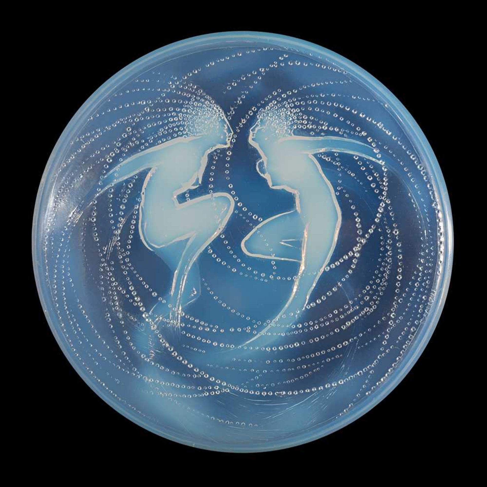 René Lalique (French 1860-1945) DEUX SIRÈNES BOX. NO. 43 - Image 2 of 2