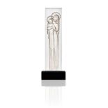 René Lalique (French 1860-1945) VIERGE À L'ENFANT PANEL, NO. 1217