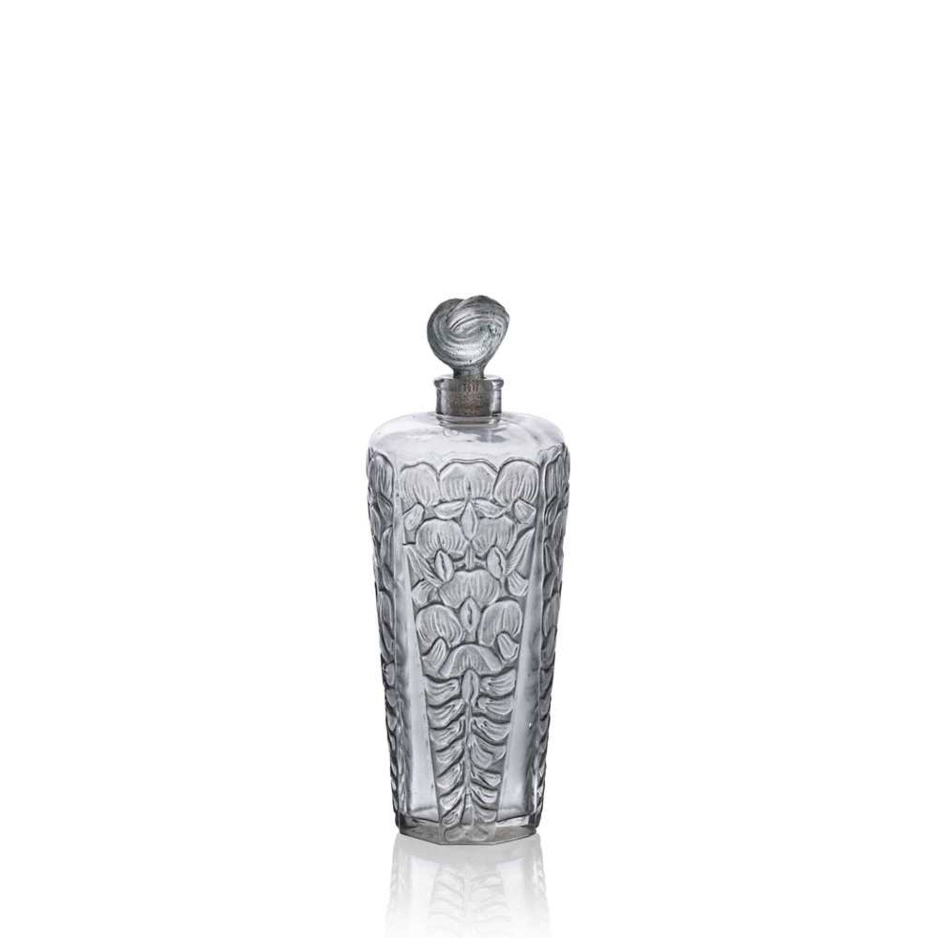 René Lalique (French 1860-1945) GLYCINES SCENT BOTTLE, GABILLA - 3