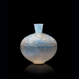 René Lalique (French 1860-1945) LIEVRES VASE, NO. 942