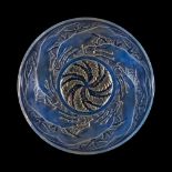 ‡ René Lalique (French 1860-1945) CHIEN BOWL, NO. 3214