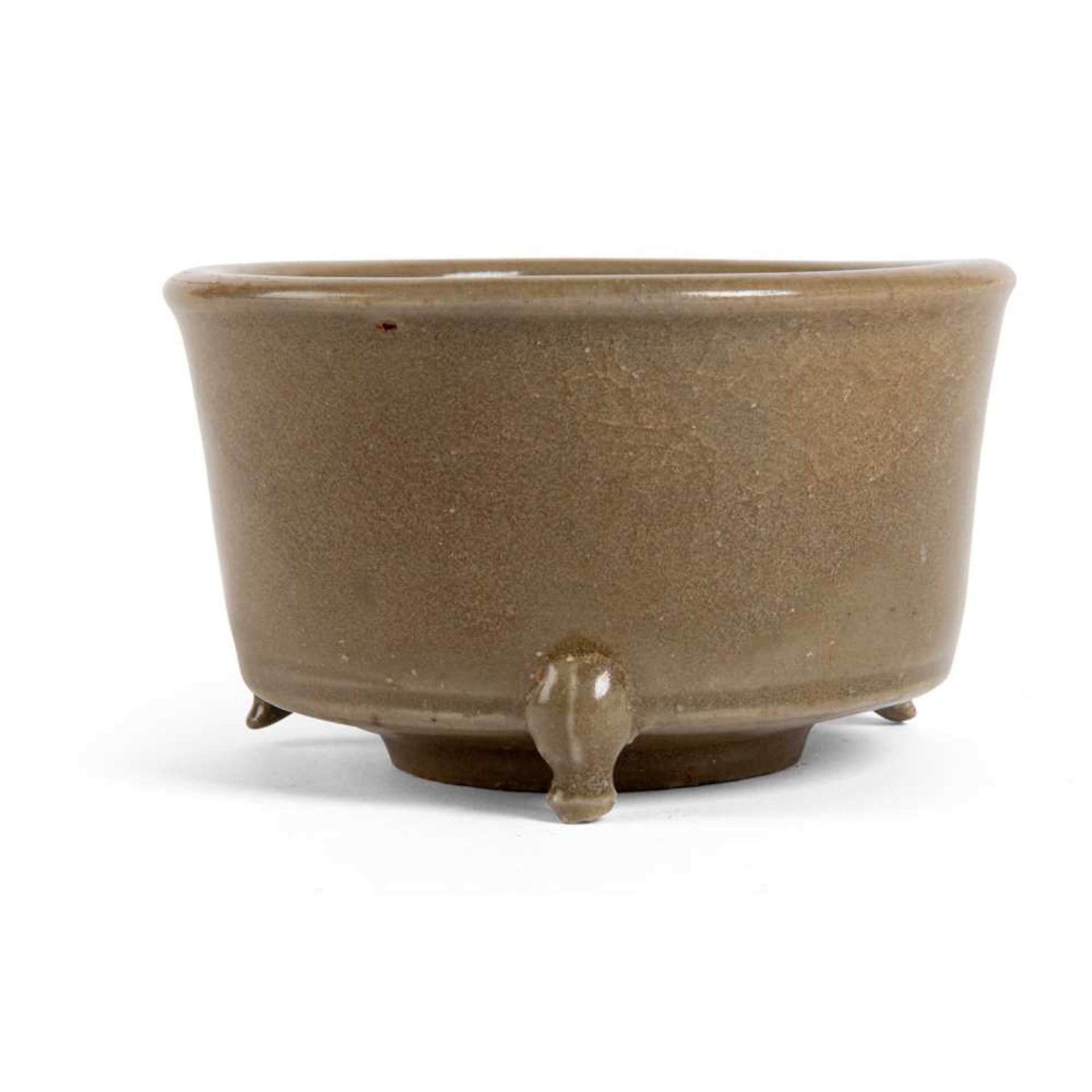 LONGQUAN CELADON TRIPOD CENSER MING DYNASTY, 16TH CENTUYR