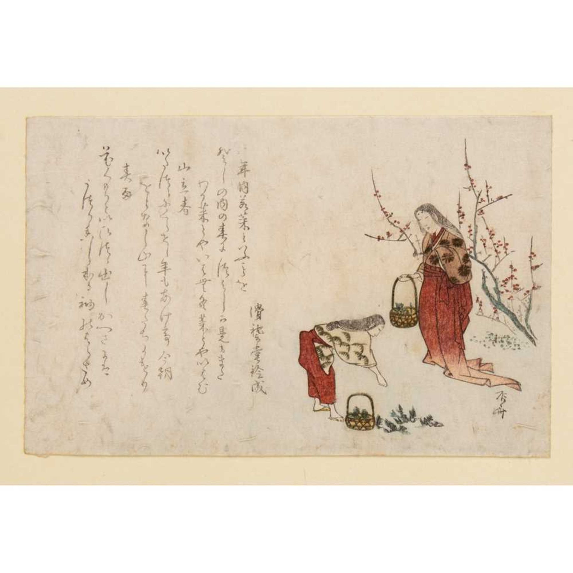 RYURYUKYO SHINSAI (active 1799-1823) EDO PERIOD - Image 4 of 4