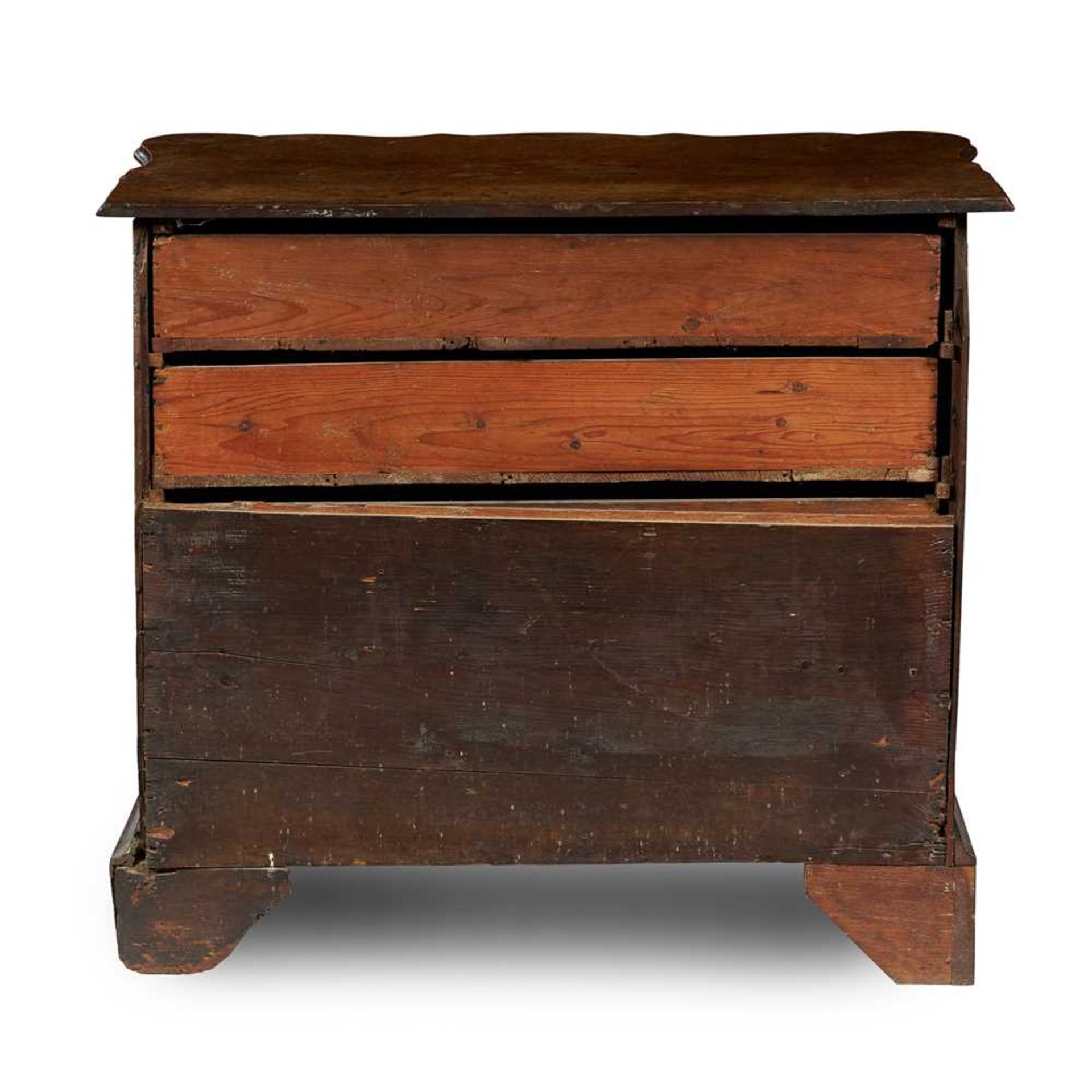 DUTCH OAK CHEST OF DRAWERS 18TH CENTURY - Image 2 of 2