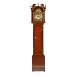 SCOTTISH GEORGE III OAK LONGCASE CLOCK, JOHN BROUN EDINBURGH 18TH CENTURY