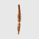 BAULE JANUS HEAD SLINGSHOT IVORY COAST