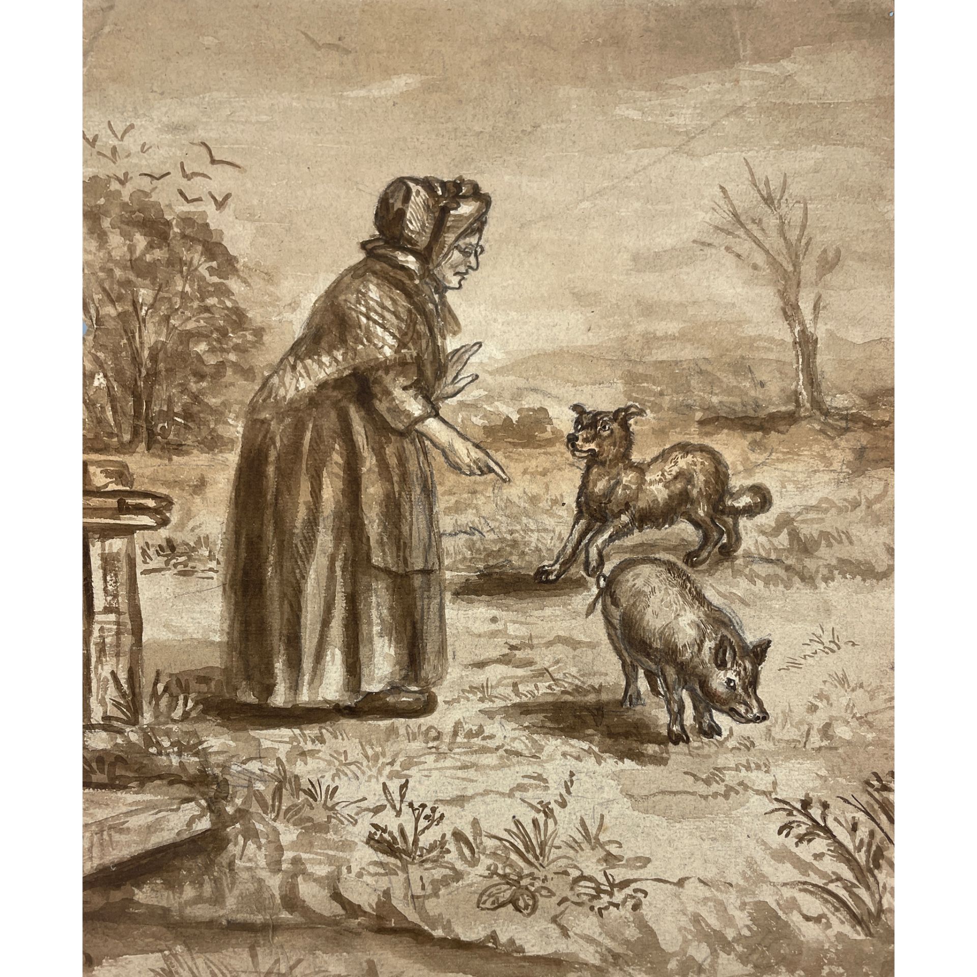 HANNAH BARLOW (1851-1916), FARMYARD SCENE - Bild 2 aus 31