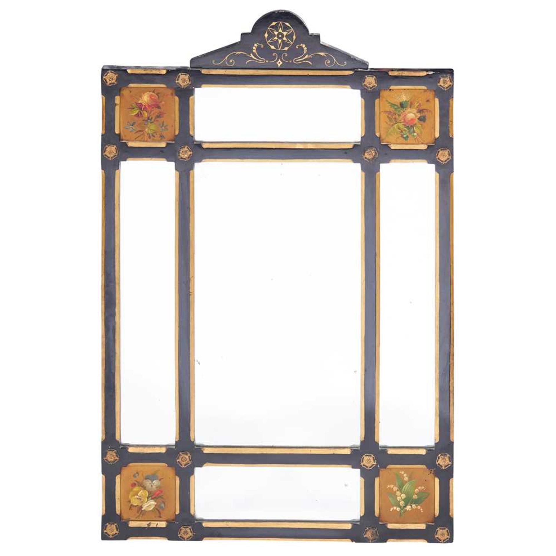 AESTHETIC MOVEMENT WALL MIRROR, CIRCA 1880