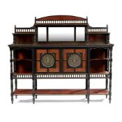 BRUCE J. TALBERT (1838-1881) (ATTRIBUTED) FOR GILLOW & CO. AESTHETIC MOVEMENT SIDE CABINET, CIRCA 18