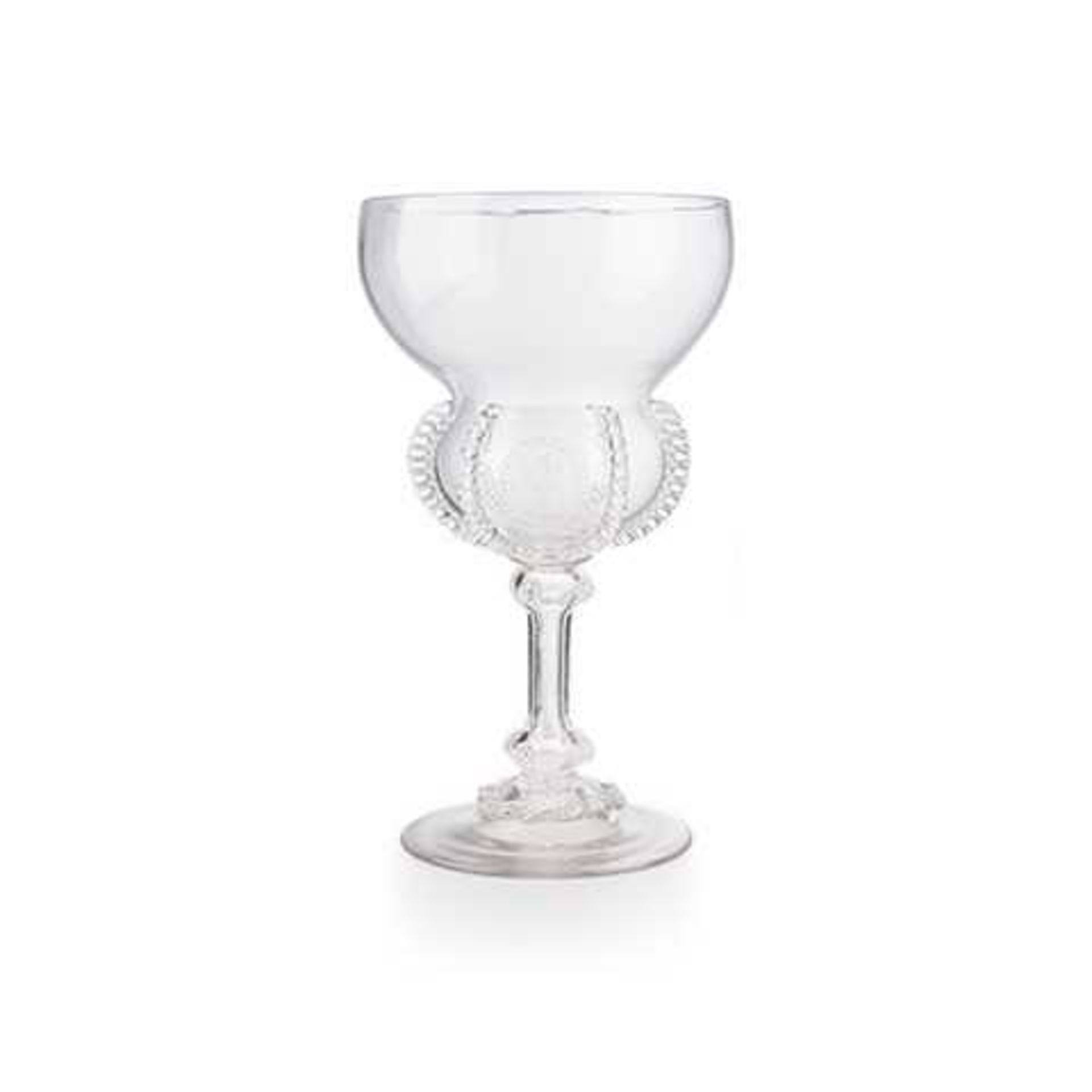 JAMES POWELL & SONS, WHITEFRIARS PRESENTATION GOBLET, CIRCA 1890