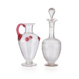 ENGLISH DECANTER AND STOPPER, CIRCA 1880