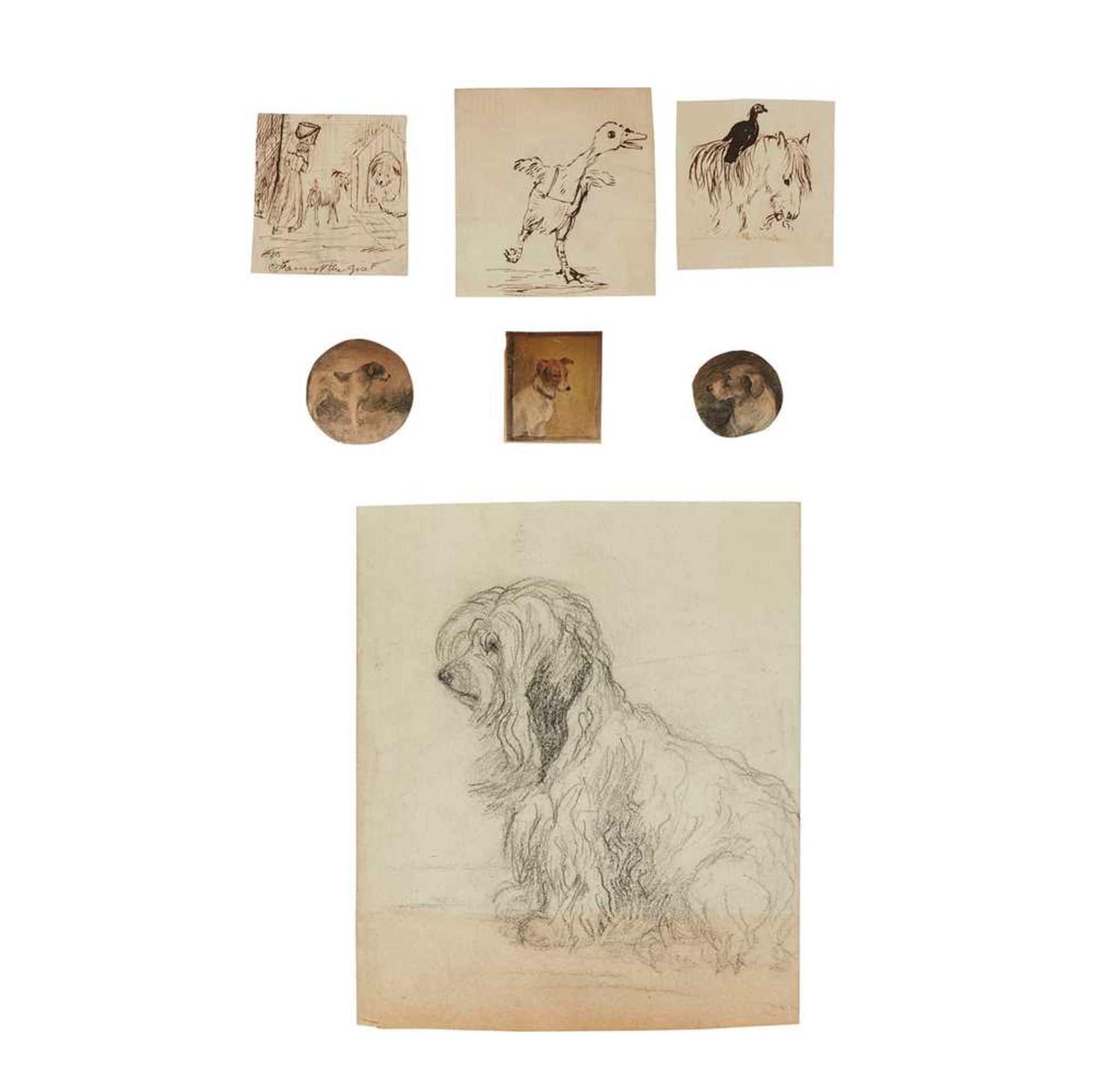 HANNAH BARLOW (1851-1916) THE DOG CARD GAME, 1870 - Image 15 of 17