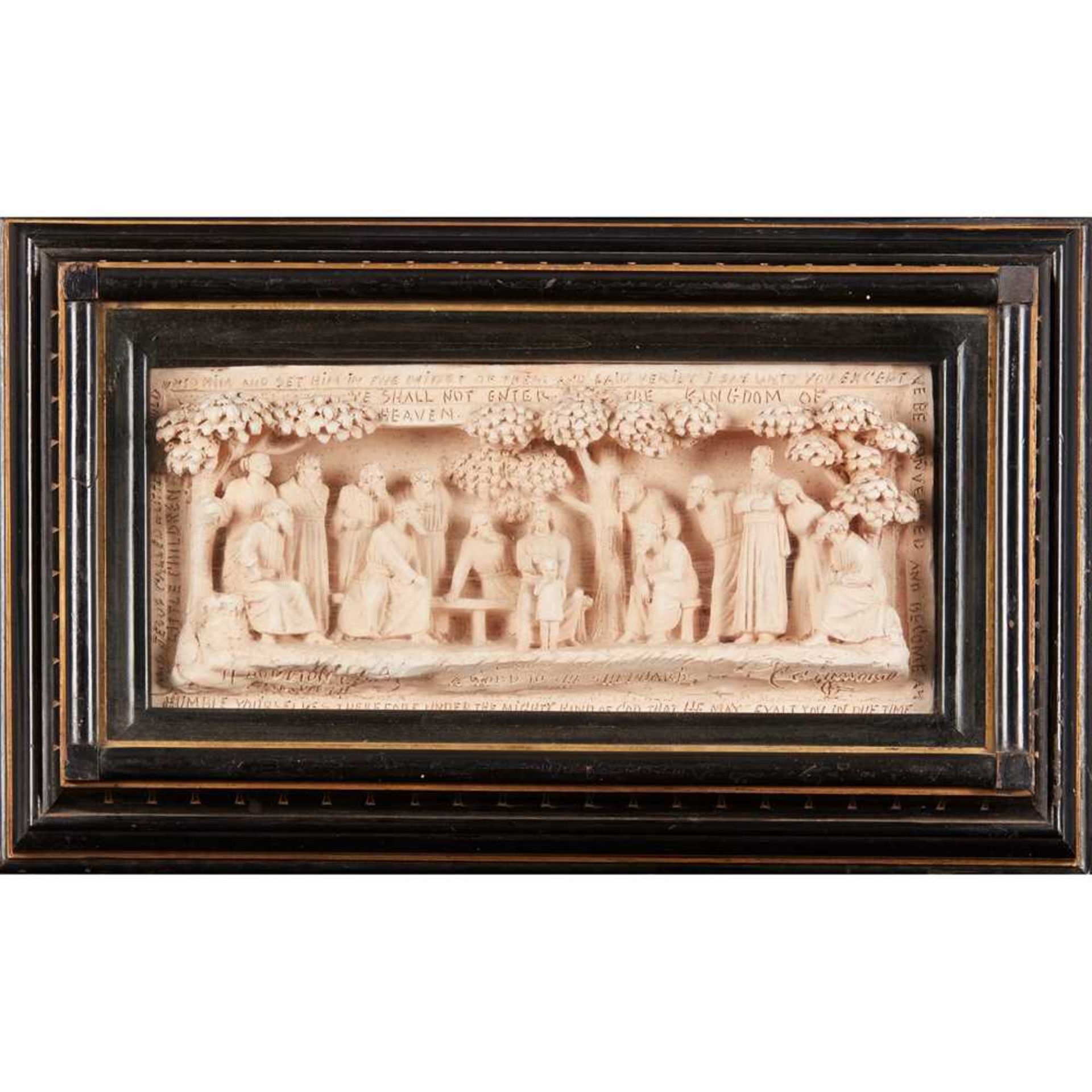 GEORGE TINWORTH (1843-1913) FOR DOULTON & CO, LAMBETH THREE RELIEF DIORAMAS, CIRCA 1880 - Image 5 of 10