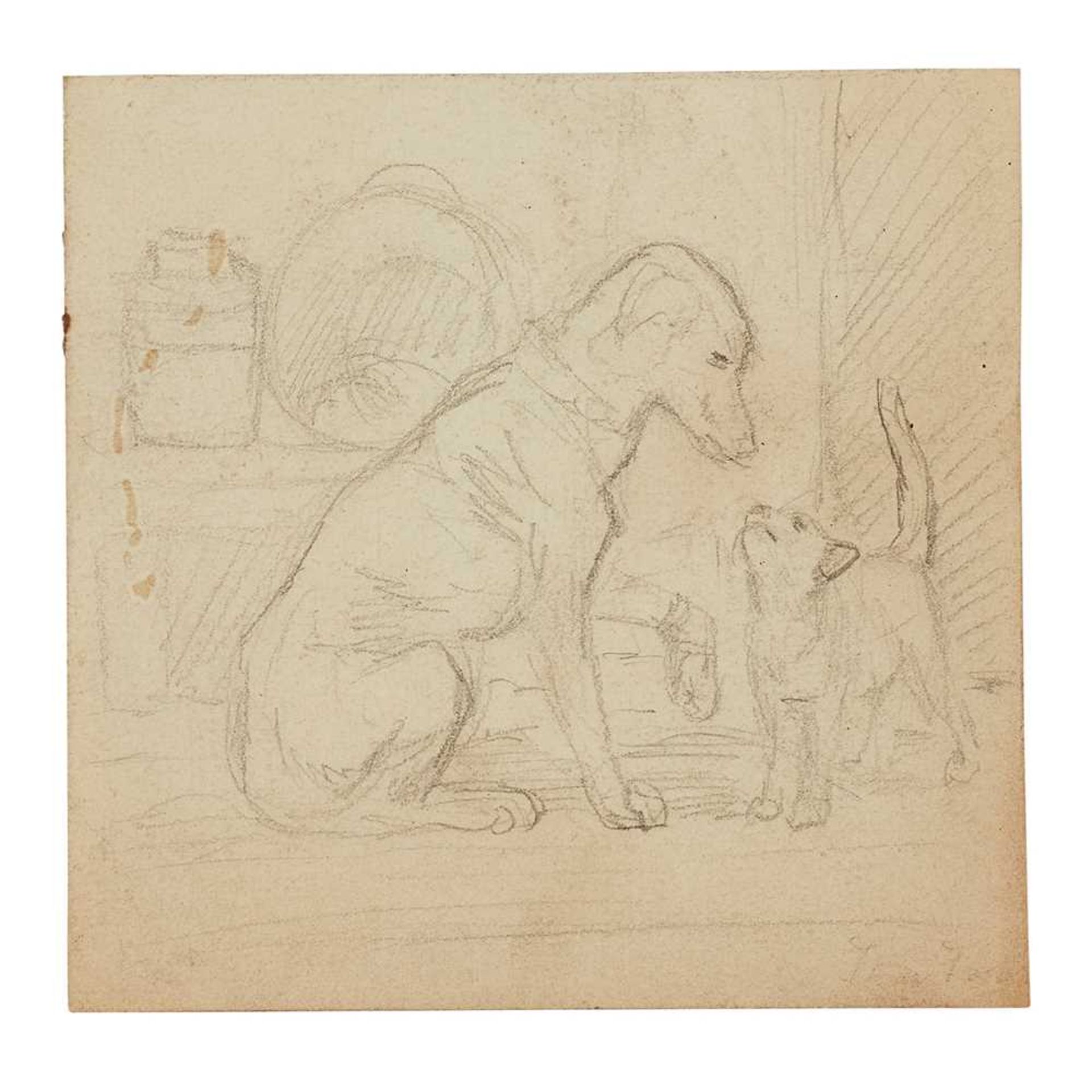 HANNAH BARLOW (1851-1916) THE DOG CARD GAME, 1870 - Image 7 of 17