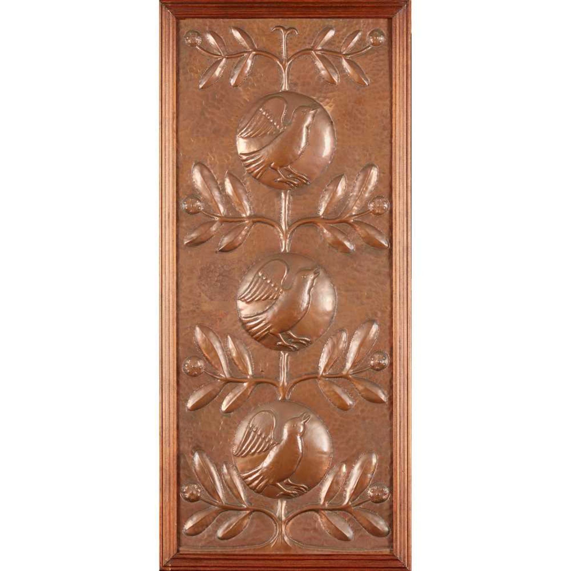 JOHN PEARSON (1859-1930) PAIR OF ARTS & CRAFTS PANELS, CIRCA 1890 - Image 6 of 7