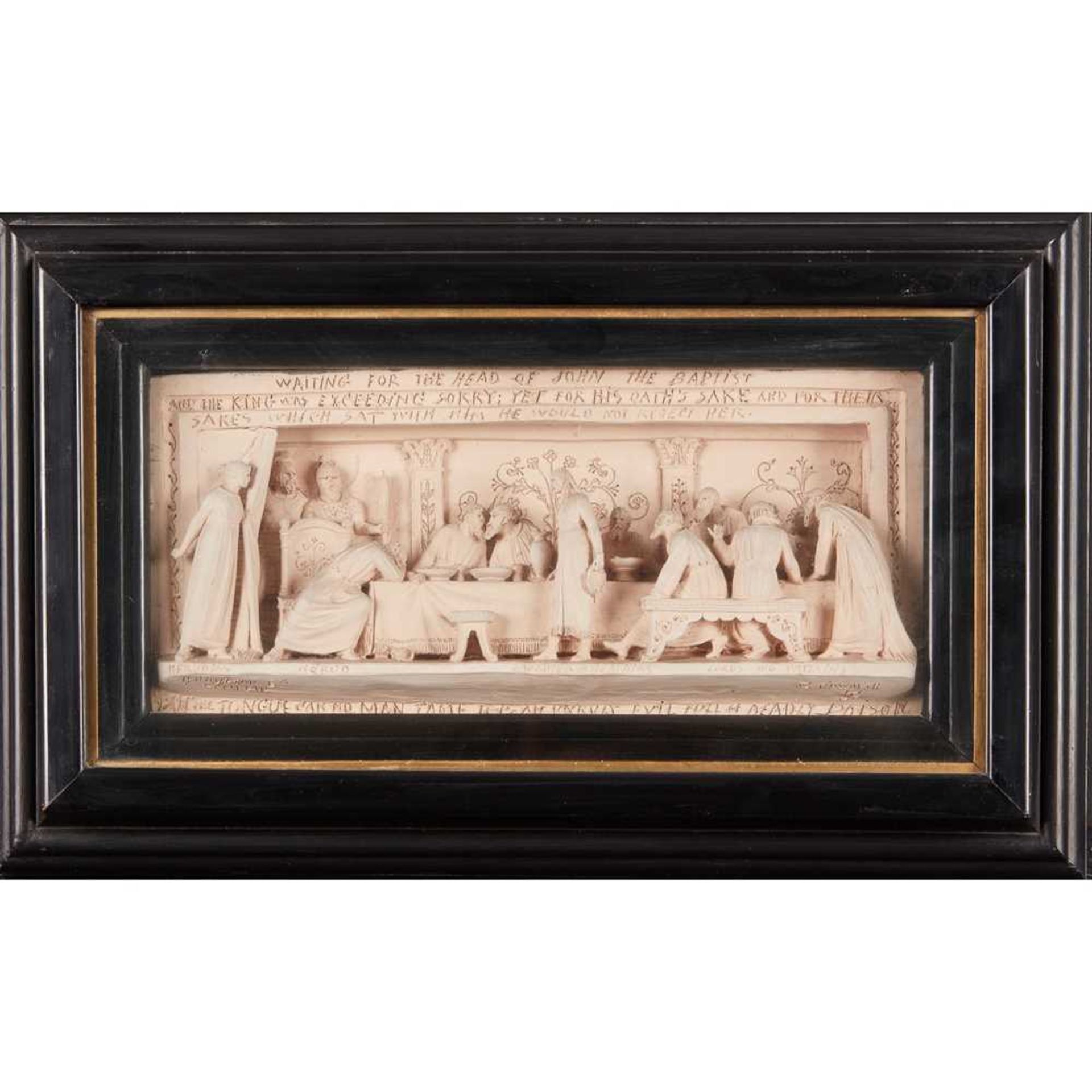 GEORGE TINWORTH (1843-1913) FOR DOULTON & CO, LAMBETH THREE RELIEF DIORAMAS, CIRCA 1880 - Image 8 of 10