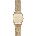 Omega de Ville: a gold wrist watch