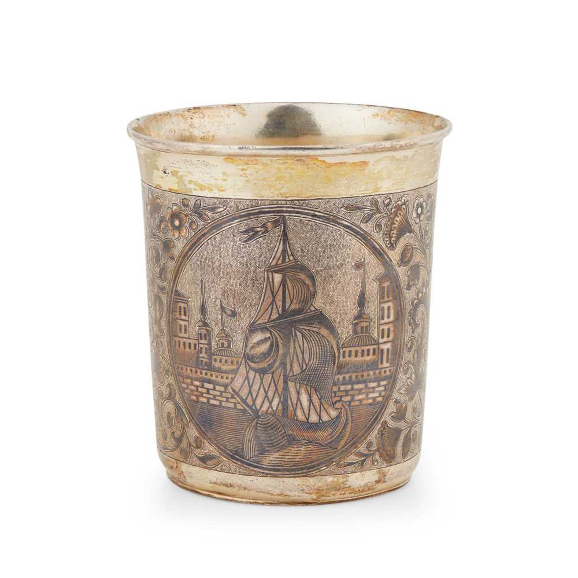 An early 19th century Russian beaker - Bild 2 aus 3