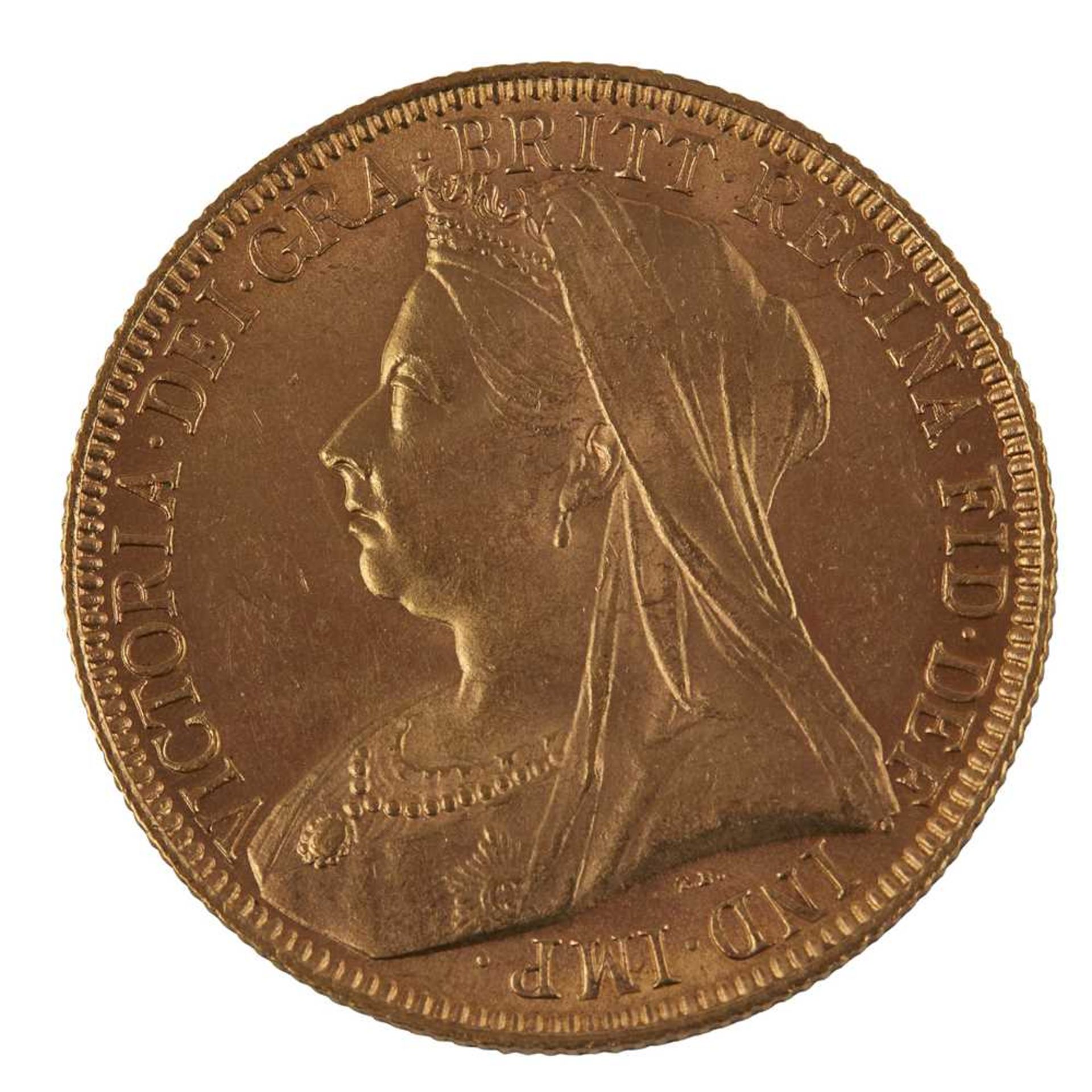 A Victorian £2 coin