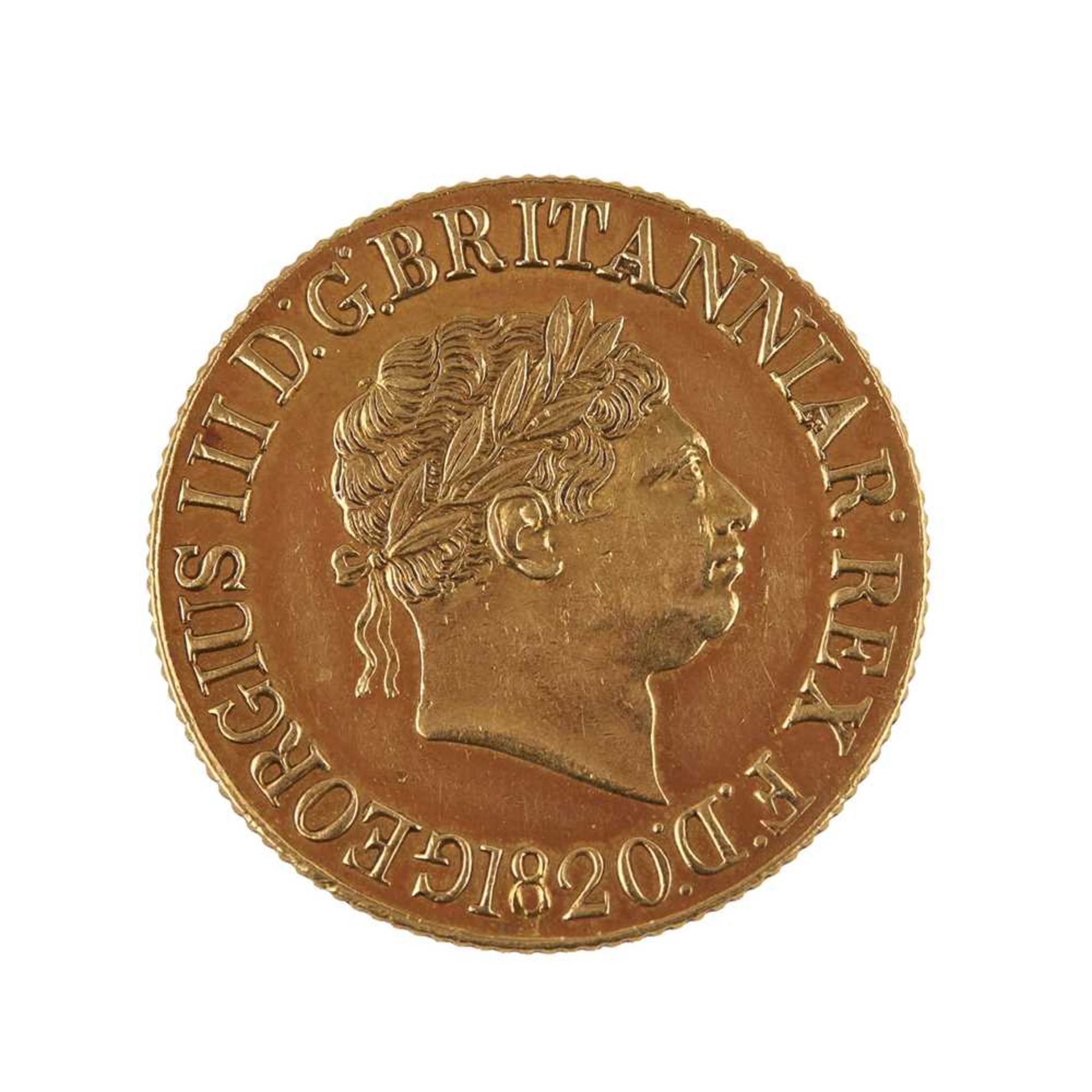 A George III sovereign