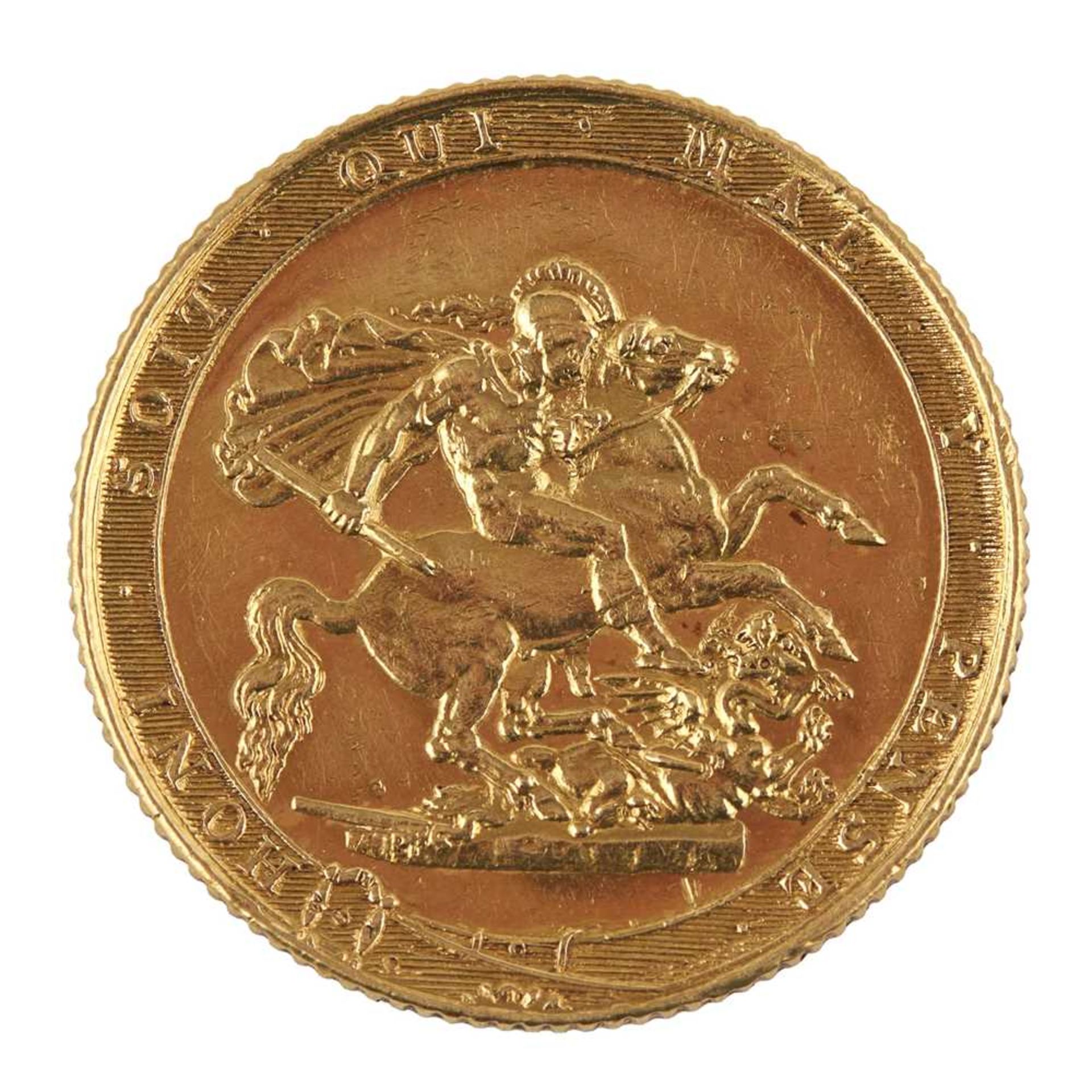 A George III sovereign - Image 2 of 2
