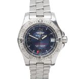 Breitling: a stainless steel wrist watch