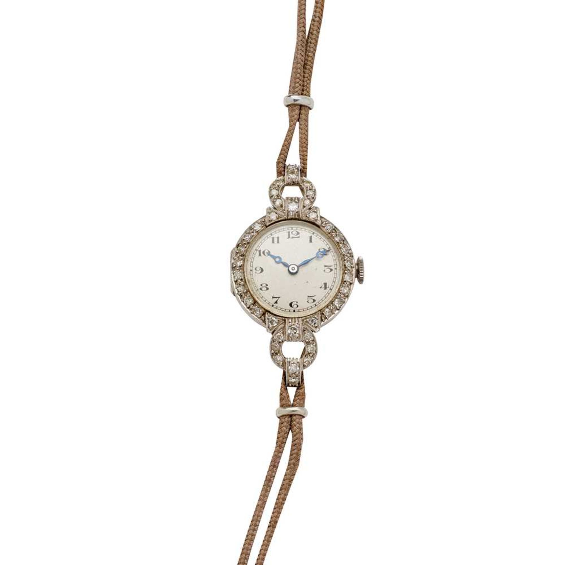 A diamond cocktail watch