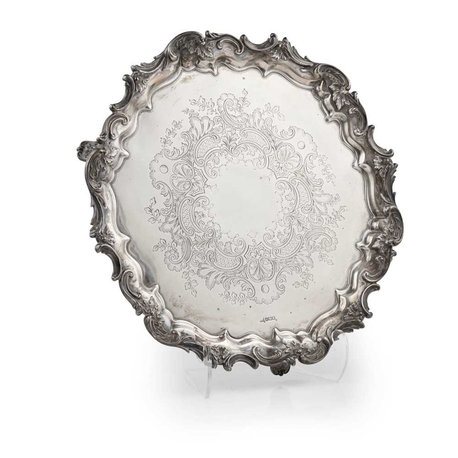 A George V salver