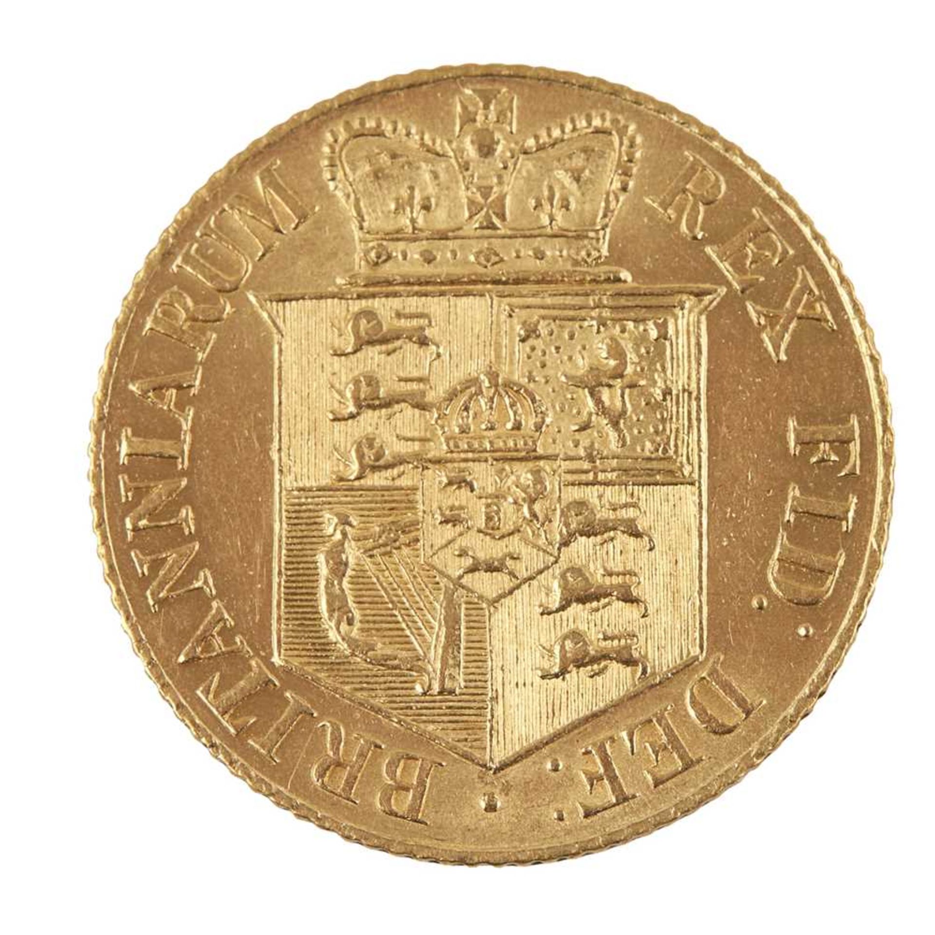 A George III half sovereign - Image 2 of 2