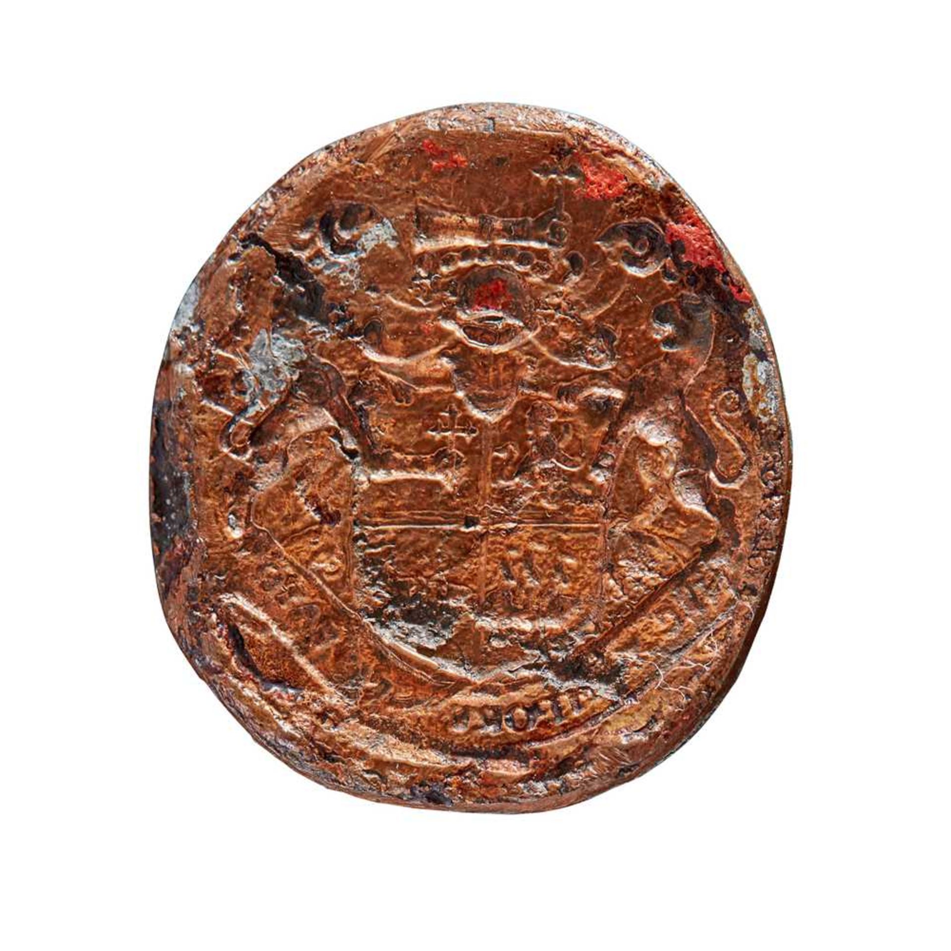 A mid/late 18th century fob seal - Image 2 of 2