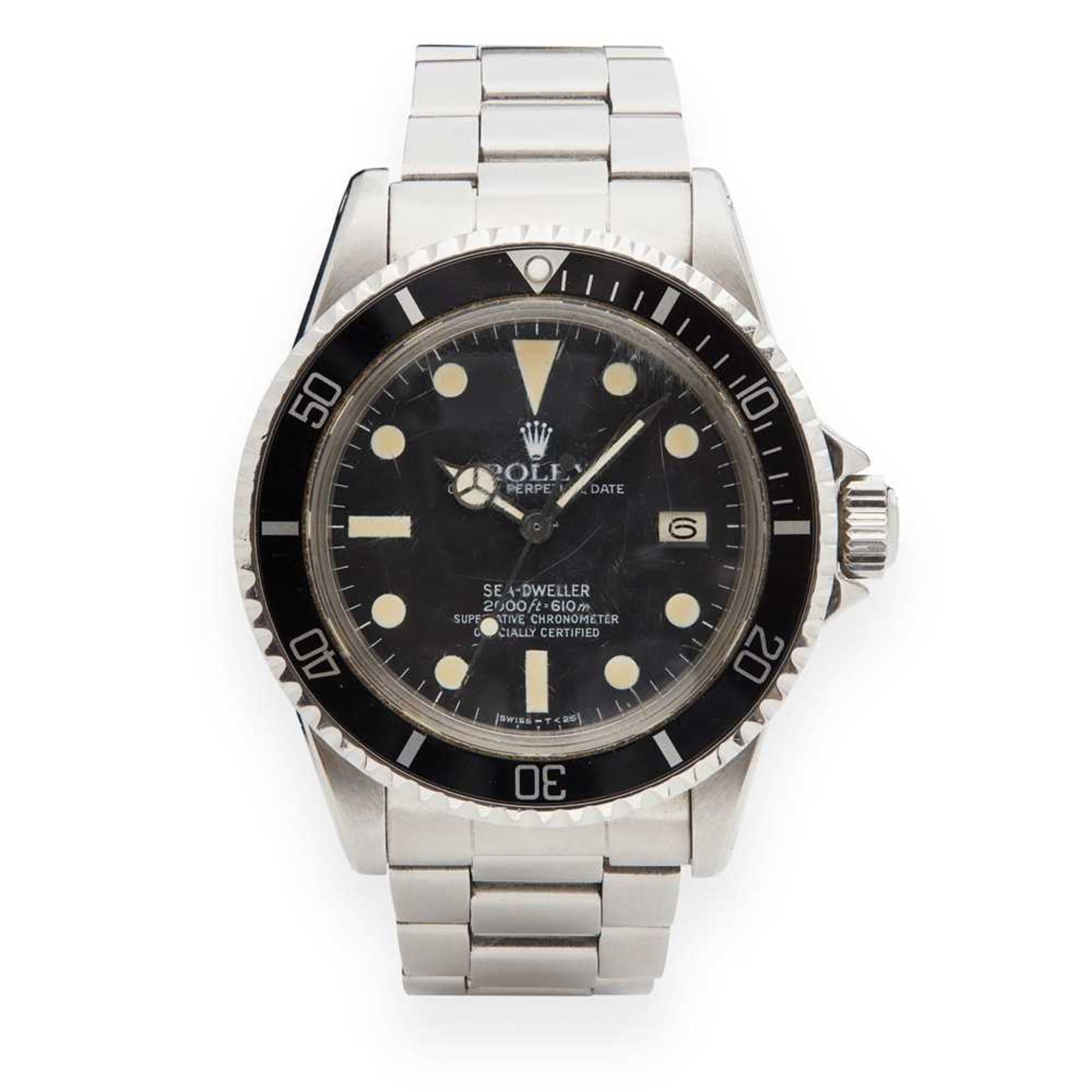 Rolex: a Sea-Dweller 'Great White' wrist watch