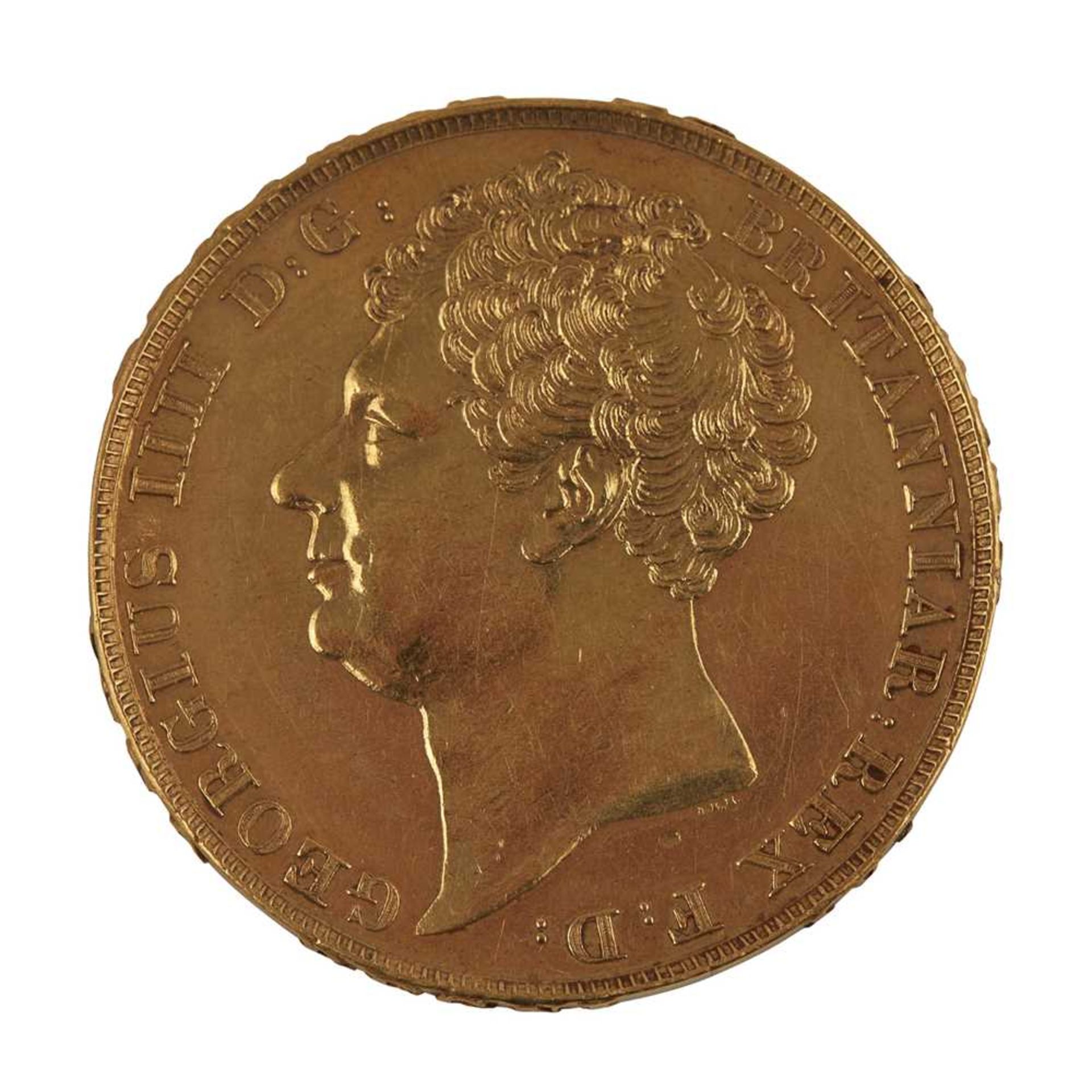 A George IV £2 coin