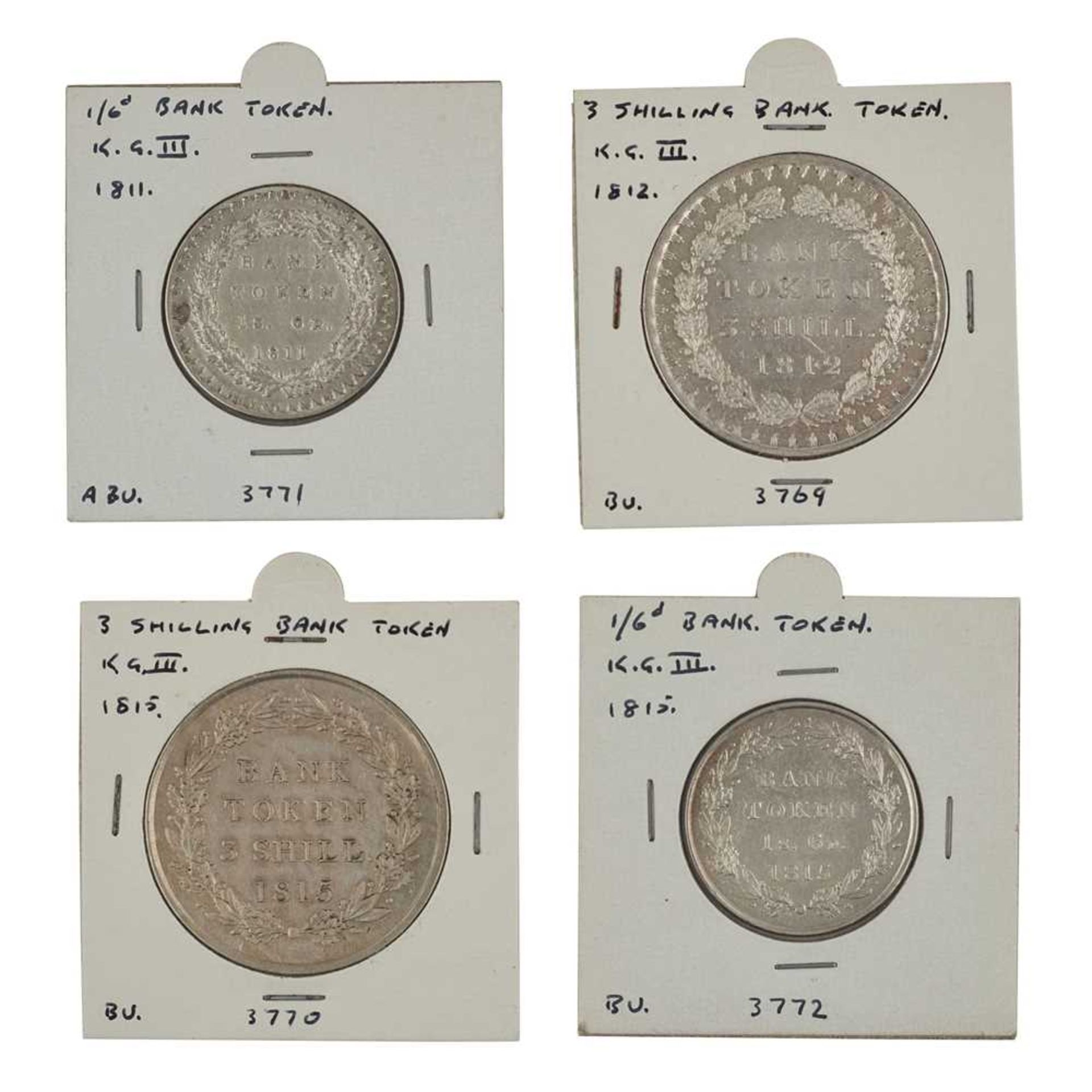 A group of George III Bank of England tokens - Image 2 of 2
