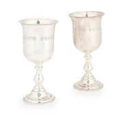 A pair of Victorian Communion Cups
