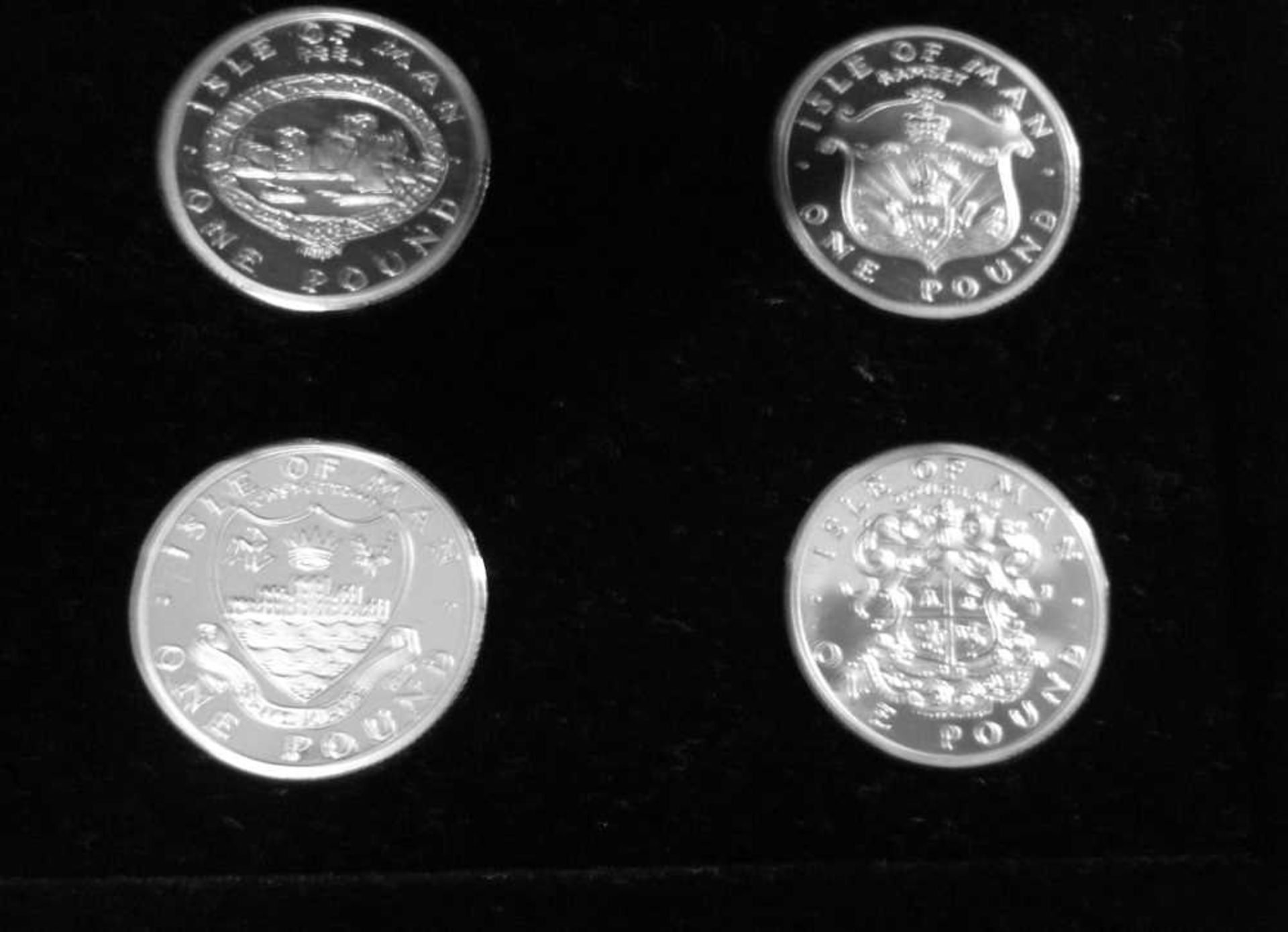 A collection of Isle of Man silver proof coins - Bild 9 aus 11