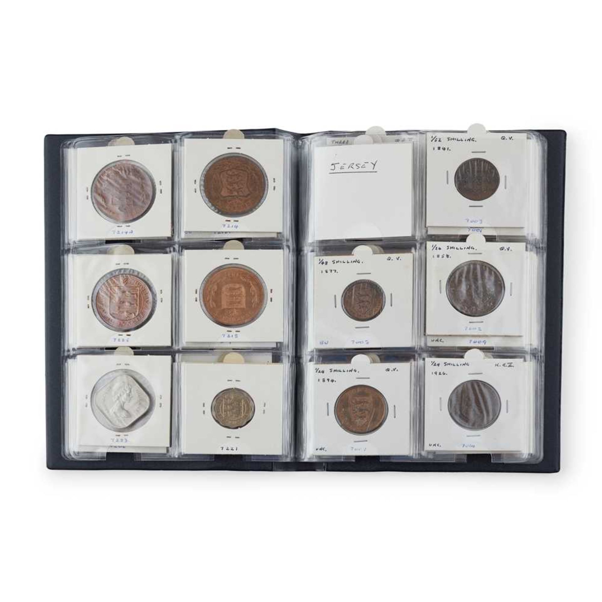 A collection of silver three pence coins - Image 3 of 7