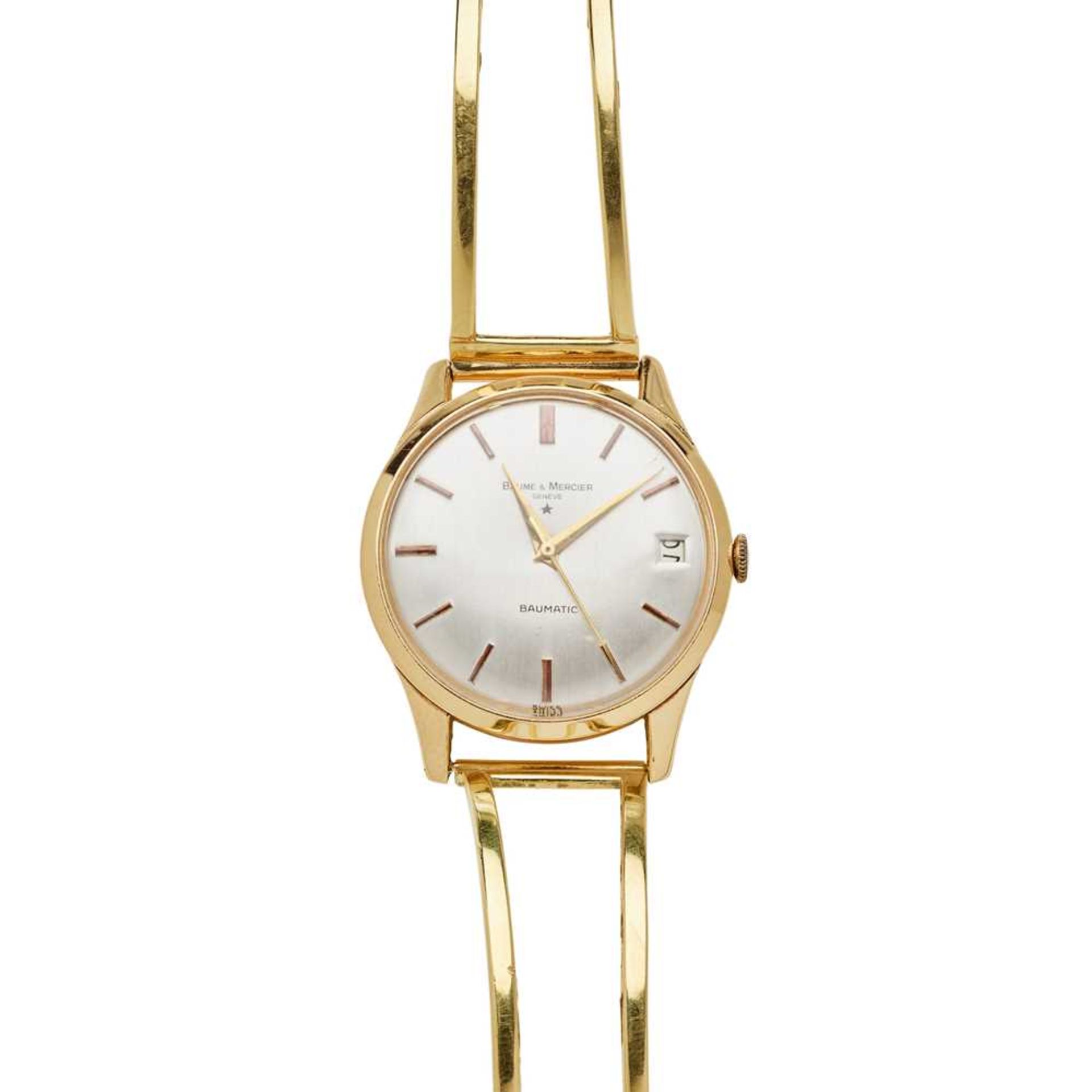Baume & Mercier: a gold watch